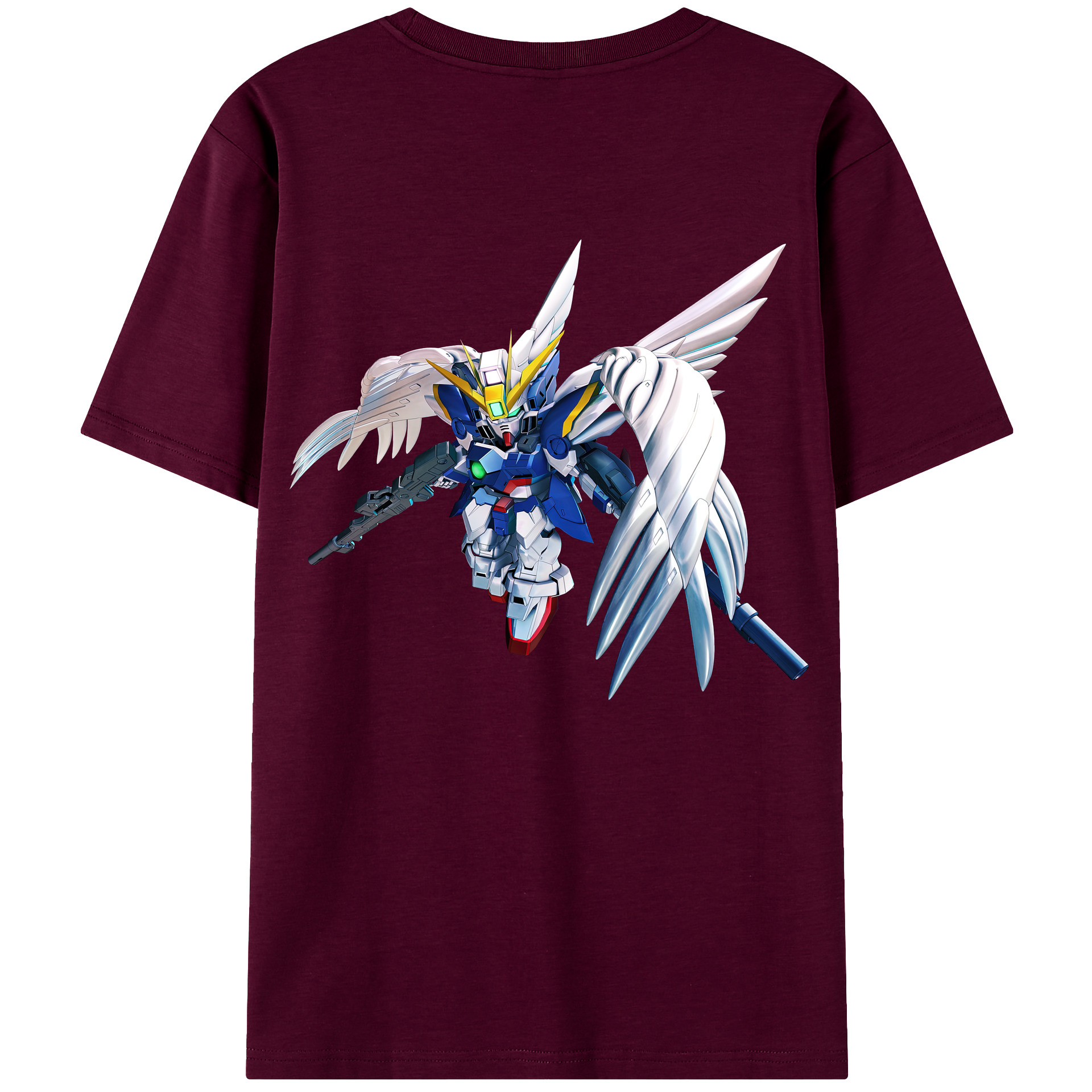 （画像用） 機動戦士ガンダム Mobile Suit Gundam レディース半袖Tシャツ(バックプリント)